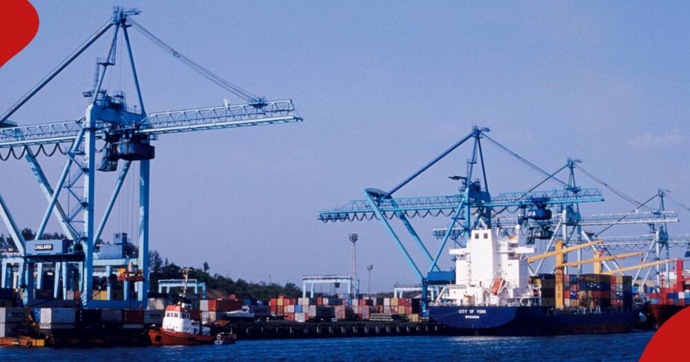 Commercial port of Mombasa