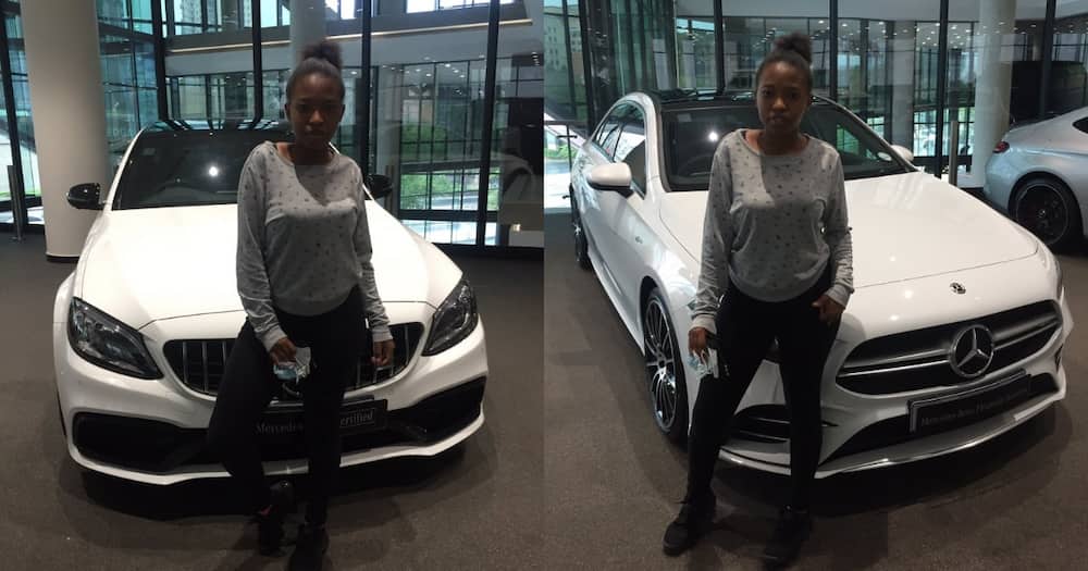 Mzansi Left with Questions After Lady Claims Her Dad Bought Her a Benz