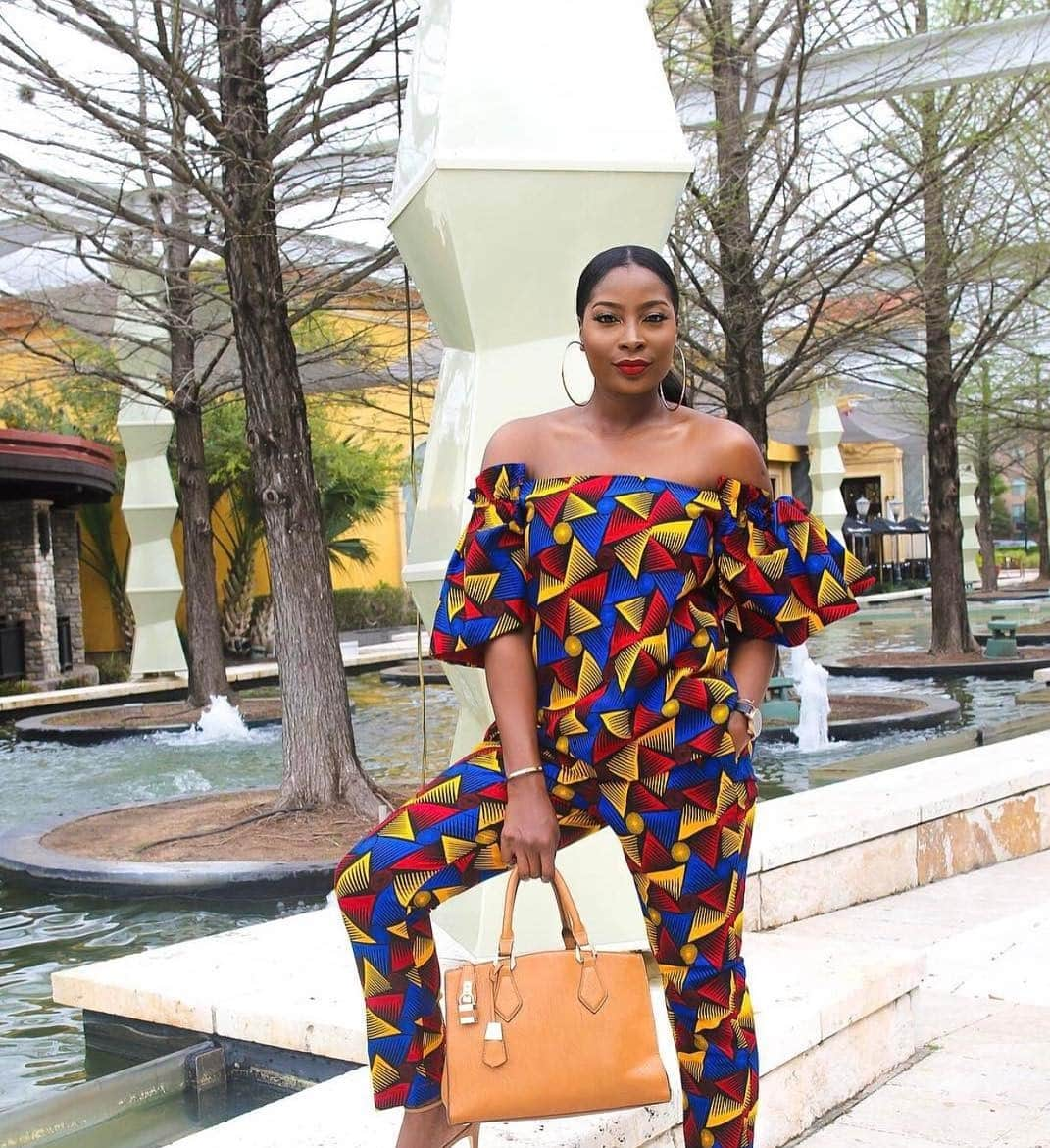 Kitenge jumpsuit designs on sale