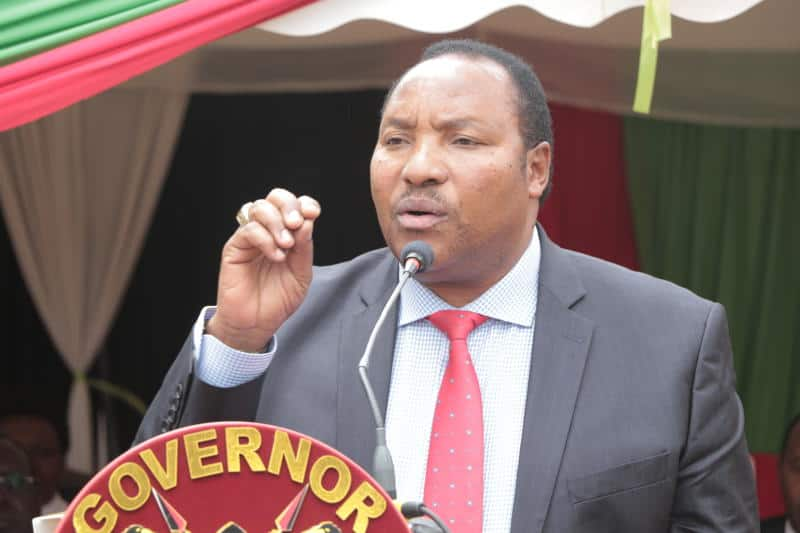 Governor Waititu Babayao.