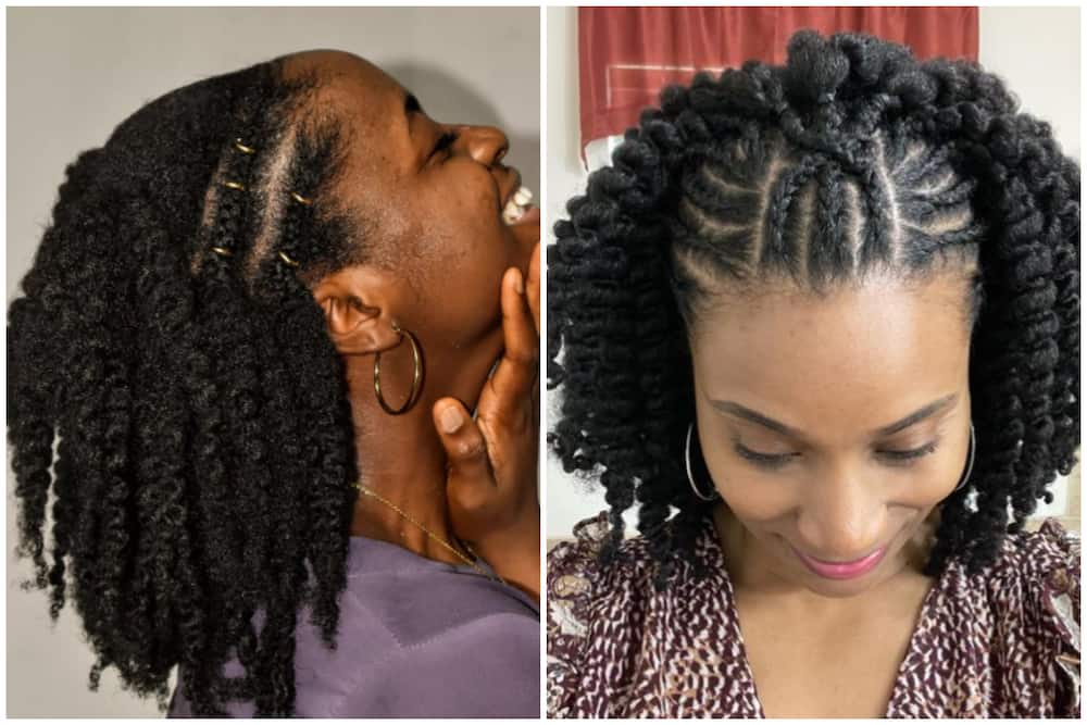 Women with beautiful twist outs