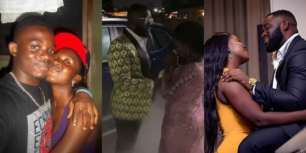 Ghanaian man who dated lady for 13 years gives fresh car on wedding day in video