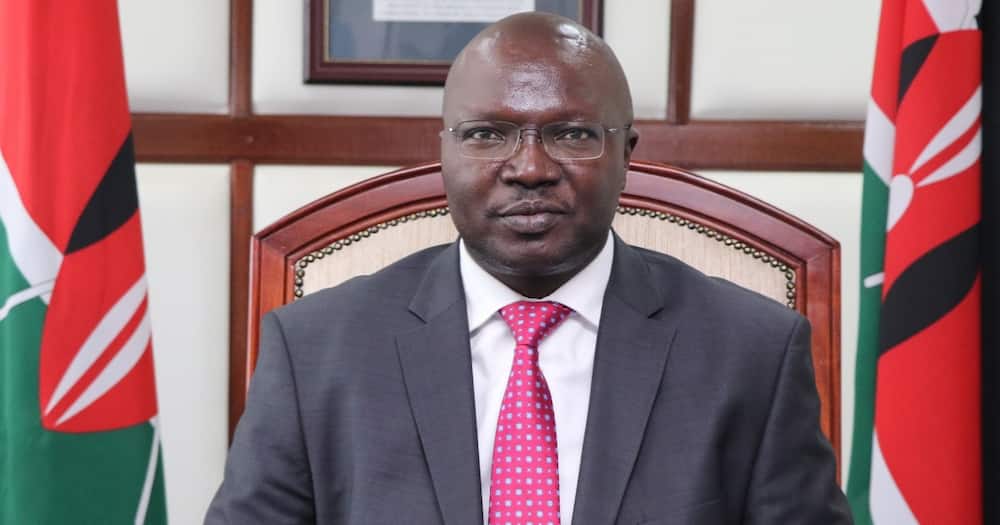 Simon Chelugui previously served as Water and Irrigation CS.