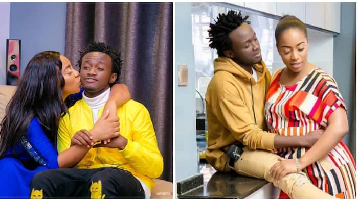 Diana Marua Warmly Kisses Hubby Bahati as He Leaves House for Campaigns: "May It Bring You Joy"
