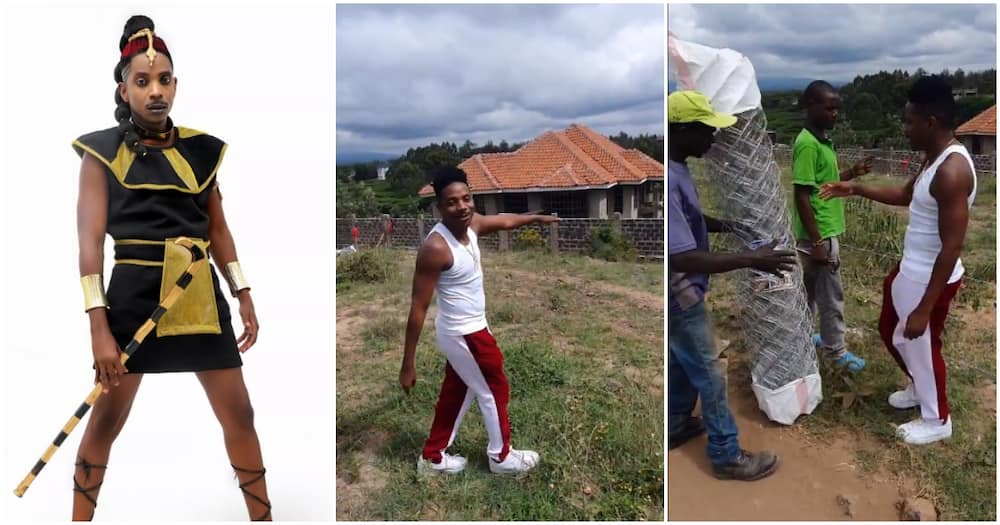 Eric Omondi Shows Off His Piece of Land, Intends on Building Classy Mansion