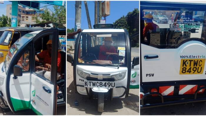 Electric Tuk Tuk Reportedly Worth KSh 600k Brings Mombasa to Standstill, Charges Extra