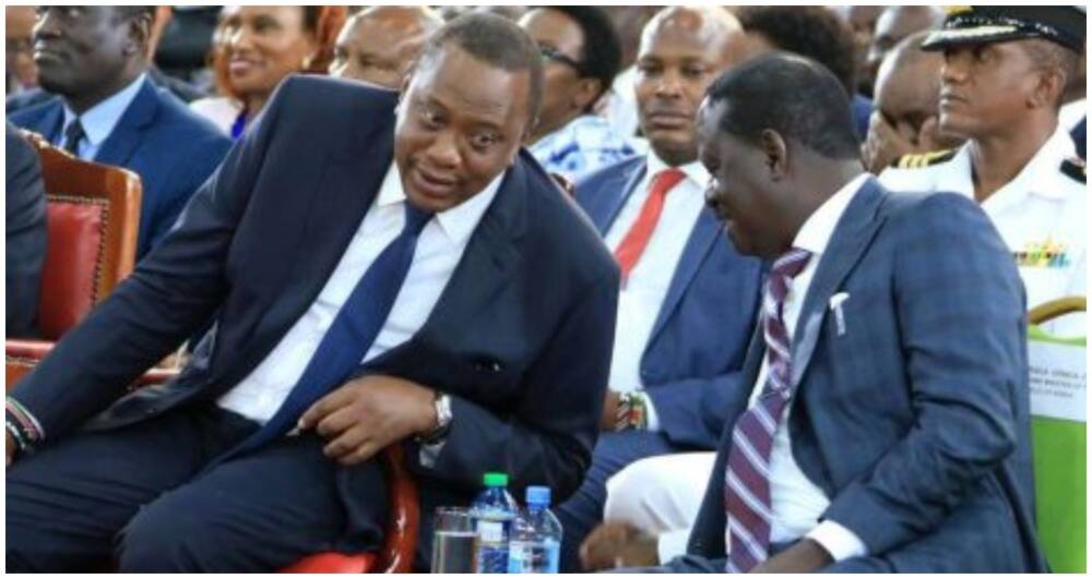 ODM leader Raila Odinga clarified that he is not President Uhuru Kenyatta's project.