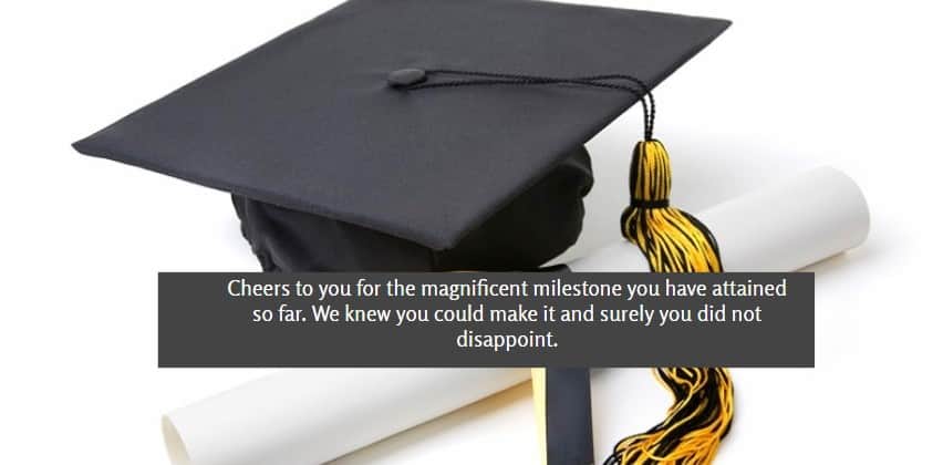graduation messages from parents