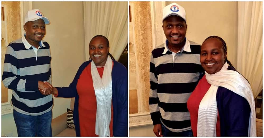 Moses Kuria Gets Kenyans Talking after Meeting up With Linturi's Ex-wife Keitanny: "One Day"