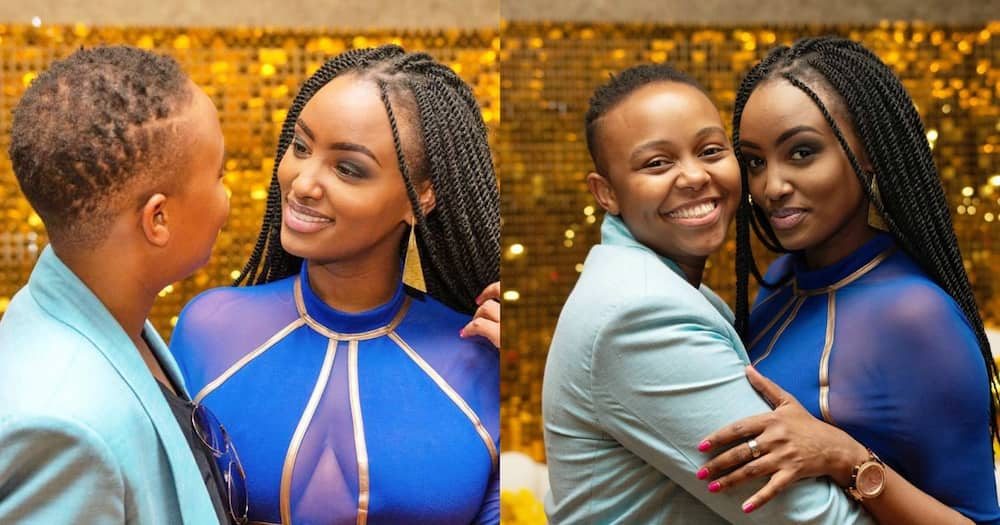 Former Tahidi High actress Makena Njeri, Michelle Ntalamai light up internet with cute photos screaming love