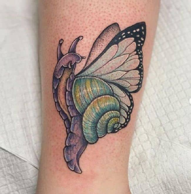 Gorgeous Butterfly Tattoo on Shoulder Blade