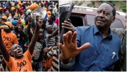 Azimio Supporters Protest Cancelation of Demos: "Baba Usitujaribu, Watu Wametoka Homa Bay"