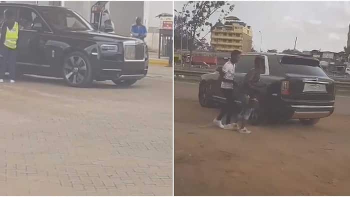 Kenyans Ungovernable as KSh 40 Million Rolls Royce Cullinan Is Spotted in Juja