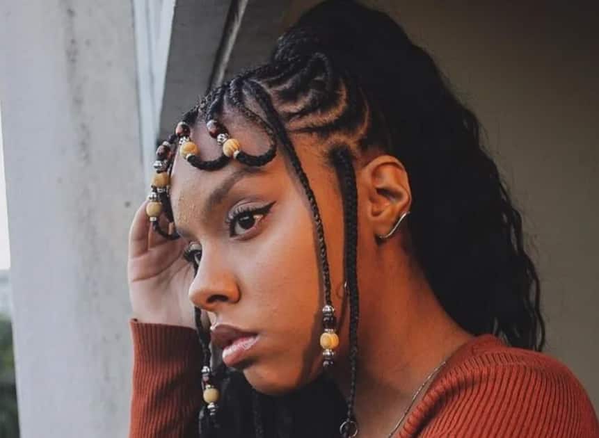 30 beautiful Fulani tribal braids and half knotless styles 
