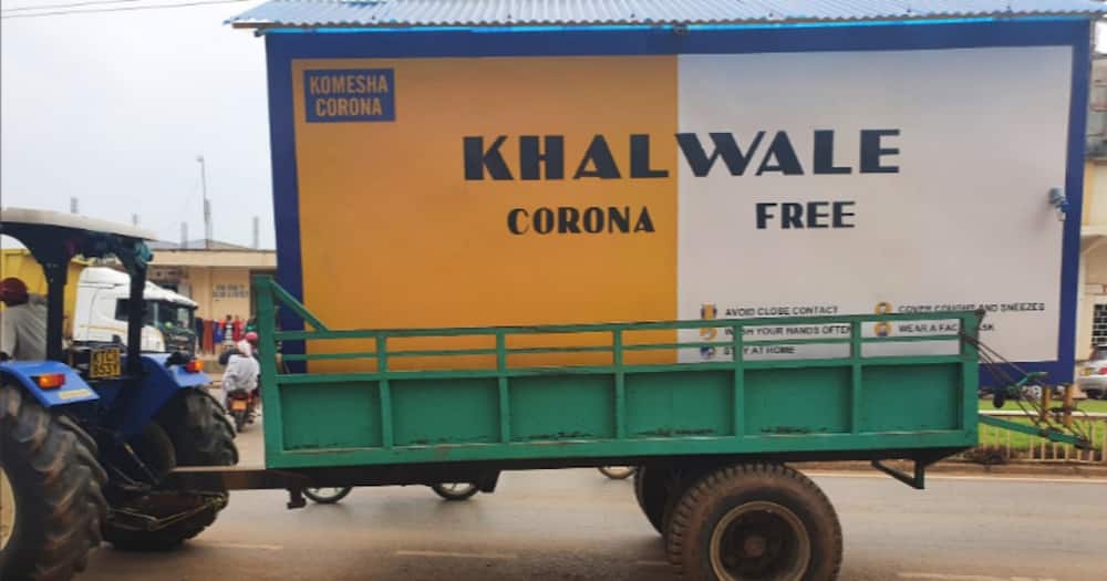 Boni Khalwale: Kakamega county raids sanitising booth donated by ex-senator