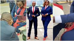 NTV's Fridah Mwaka in Stitches after Trouser Rips While Prepping to Go on Air