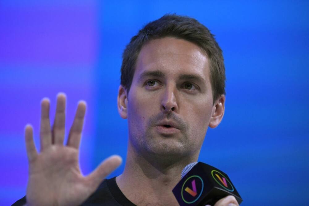 Snapchat founder and CEO Evan Spiegel says that growing ranks of users holds promise for the future as the photo-centric messaging service strives to ride out a time of belt-tightening by online advertisers.