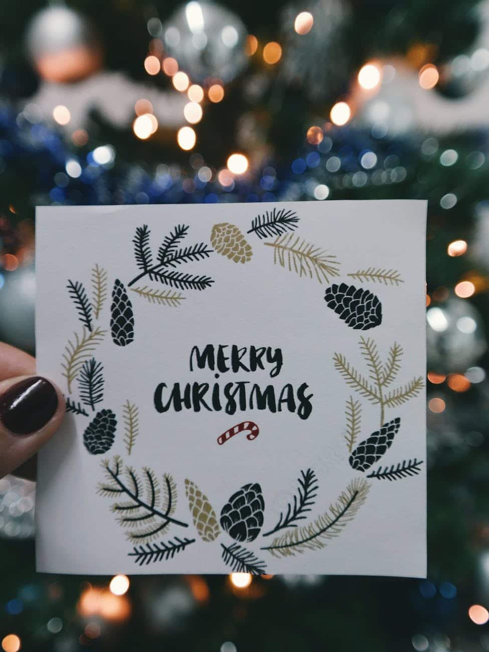 20 best printable Christmas cards 2018