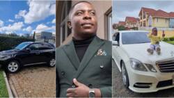 Samuel Abisai: Sportpesa Jackpot Winner Showcases Sleek Lexus Month after Flaunting Mercedes Benz