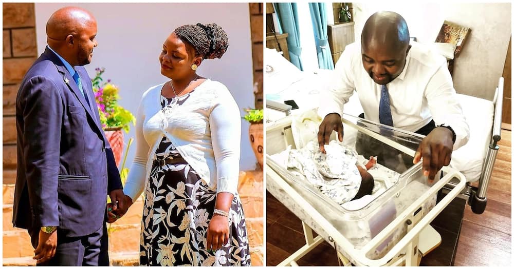 Tindi Mwale's wife Maureen welcomes third baby.