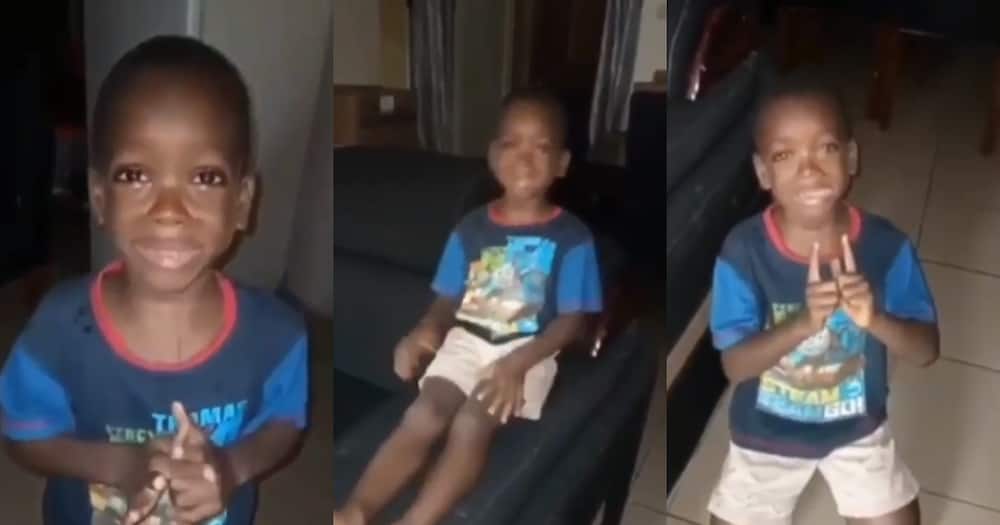 Hilarious video of little boy telling his mother to calm down as she disciplines him