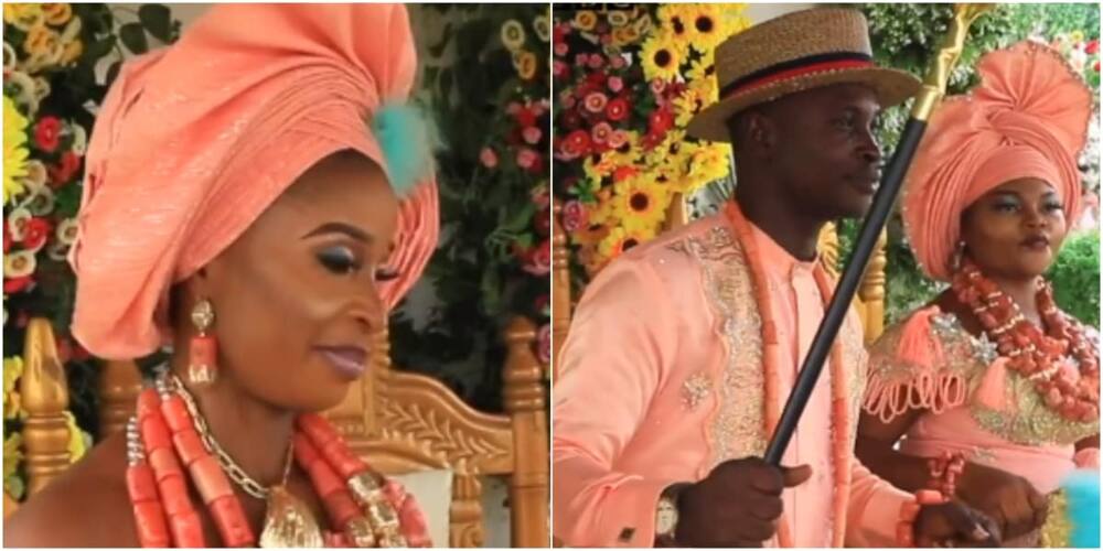 Nigerian man who married 2 wives on same day finally reveals why he did it, the women speak
