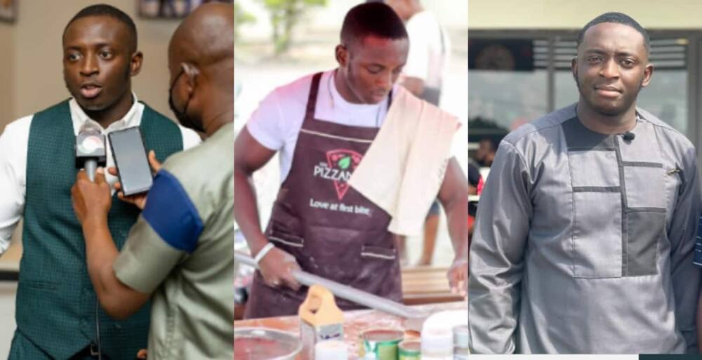 Nana Boakye 24-years-old CEO of Pizzaman in Kumasi with 120 Employees