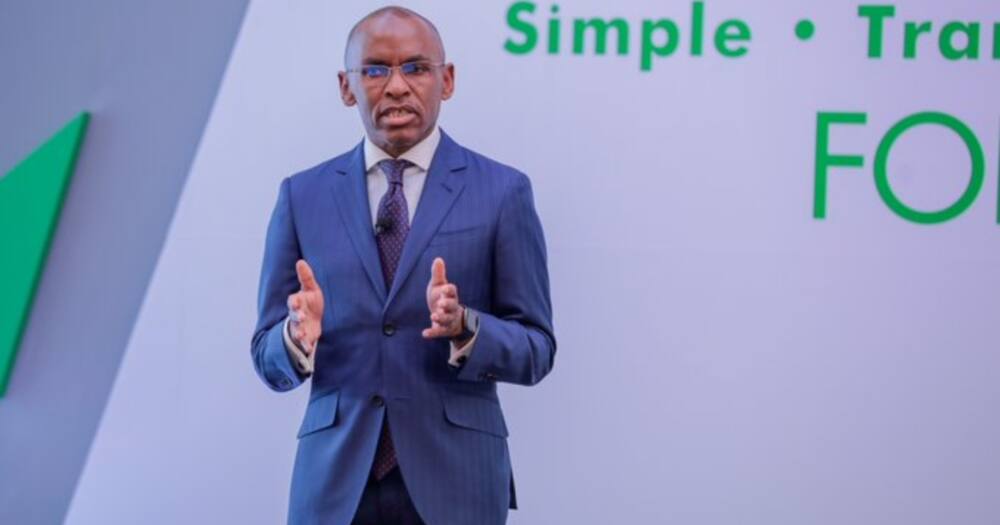 Safaricom CEO Peter Ndegwa.