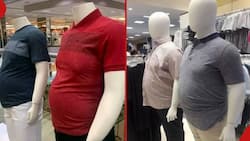 Kenyans Hilariously React to Male Mannequins with Pot Belly at Shop: "Getting Realistic"