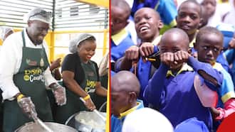 Dishi Na County Programme Has Increased Enrollment in Nairobi Schools, Johnson Sakaja Says