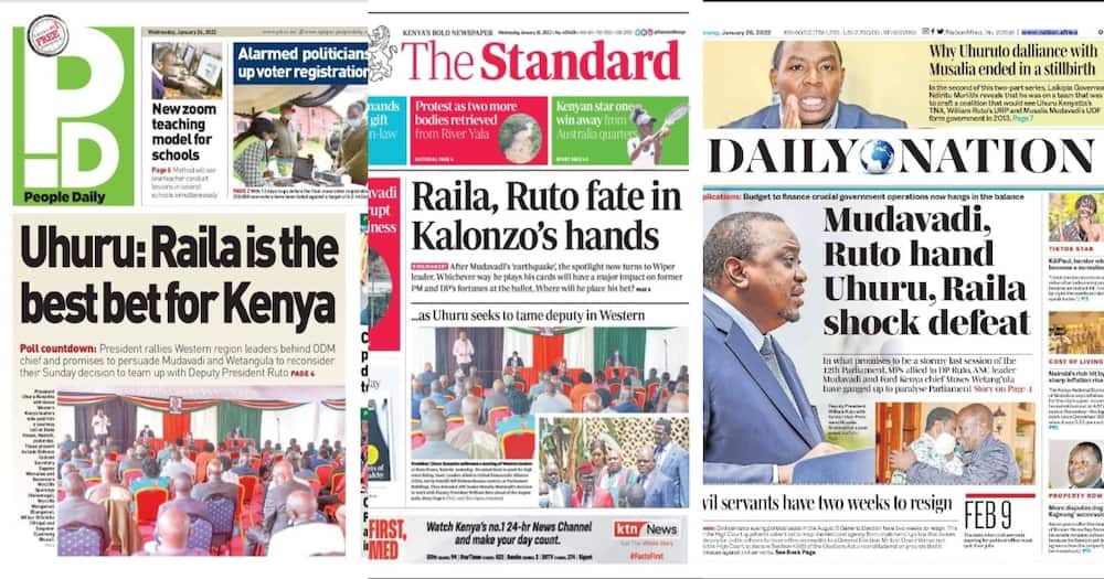 Kenyan Newspapers Review For January 26.