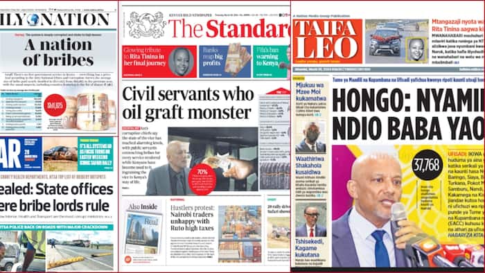 Kenyan Newspapers Review, March 28: Trouble for Eldoret Woman Who Killed Son