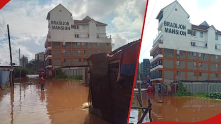 Nairobi: Rescue Operations Underway as Flood Cut off Access to Viral Penthouse Following Heavy Rains