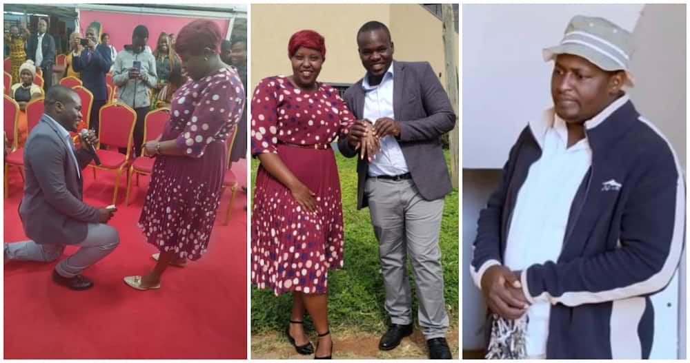 Terence Creative's baby mama Njambi Waneta gets engaged.