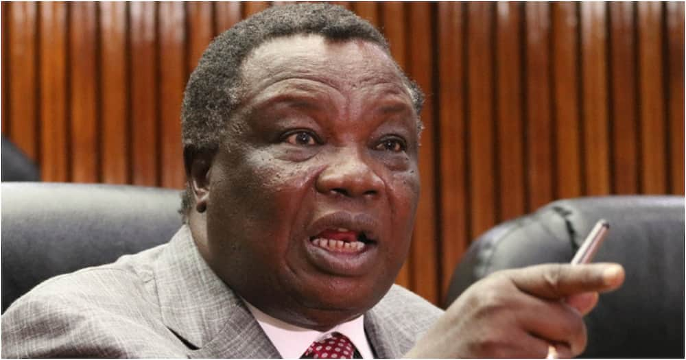 Central Organization of Trade Unions (COTU) Secretary-General Francis Atwoli in a past address. Photo: COTU