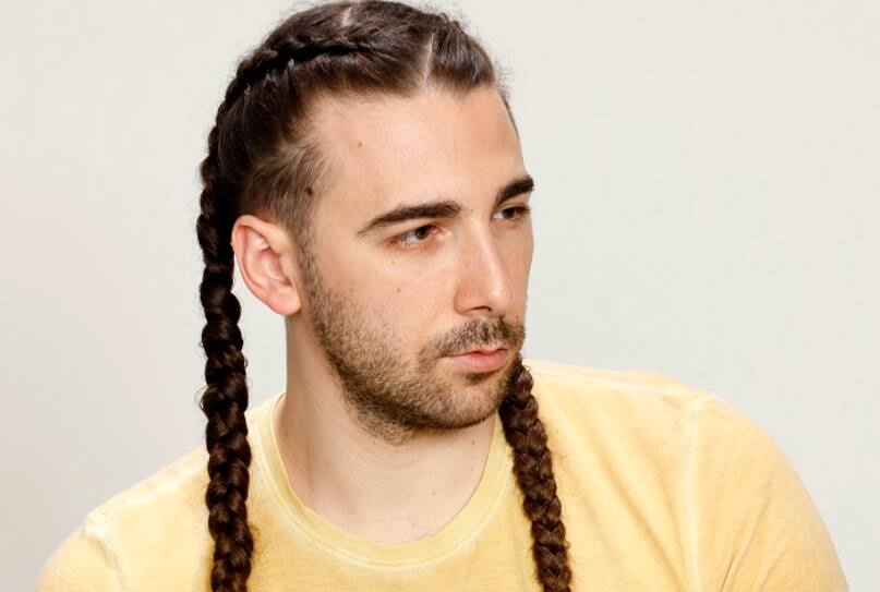 Fishbone braids for men you should rock