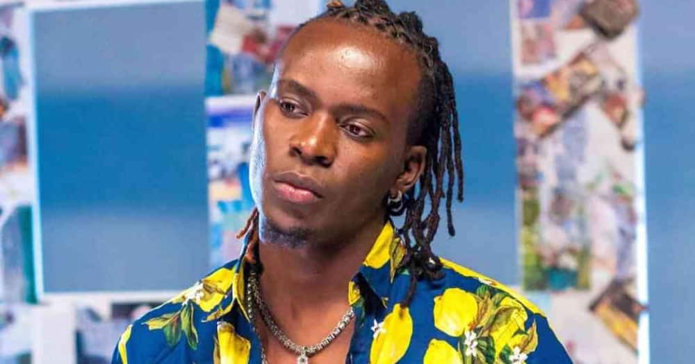 He has two kids with two different baby mamas. Photo: Willy Paul.