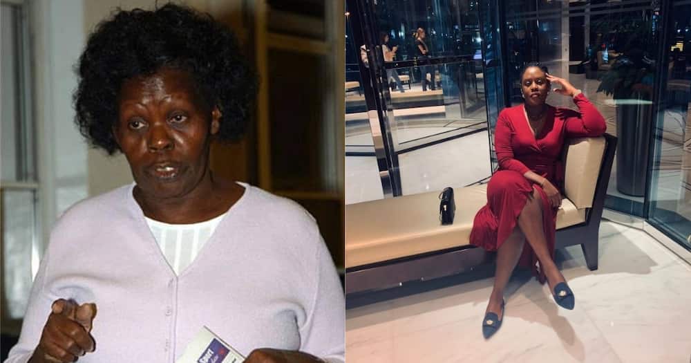 Winnie Odinga used the post to send her RIP message to the late Lucy Kibaki.