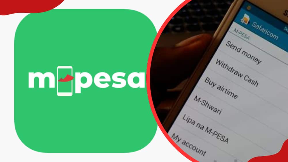 M-Pesa logo and sim tool kit