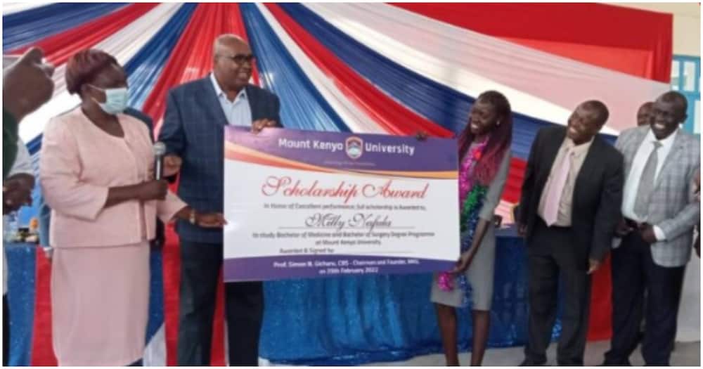 Milly Nafula: A- Student Working at a Poshomill Receives Full Scholarship from MKU