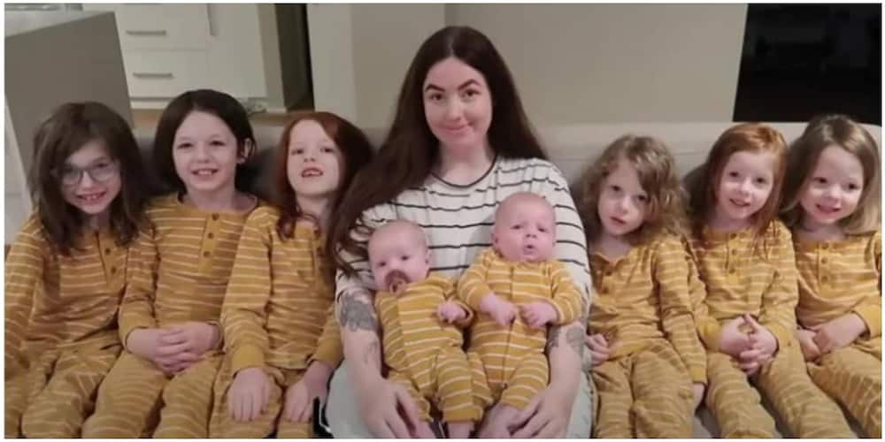 27-year-old mother of adorable 8 children says her kids can't wait to have more siblings