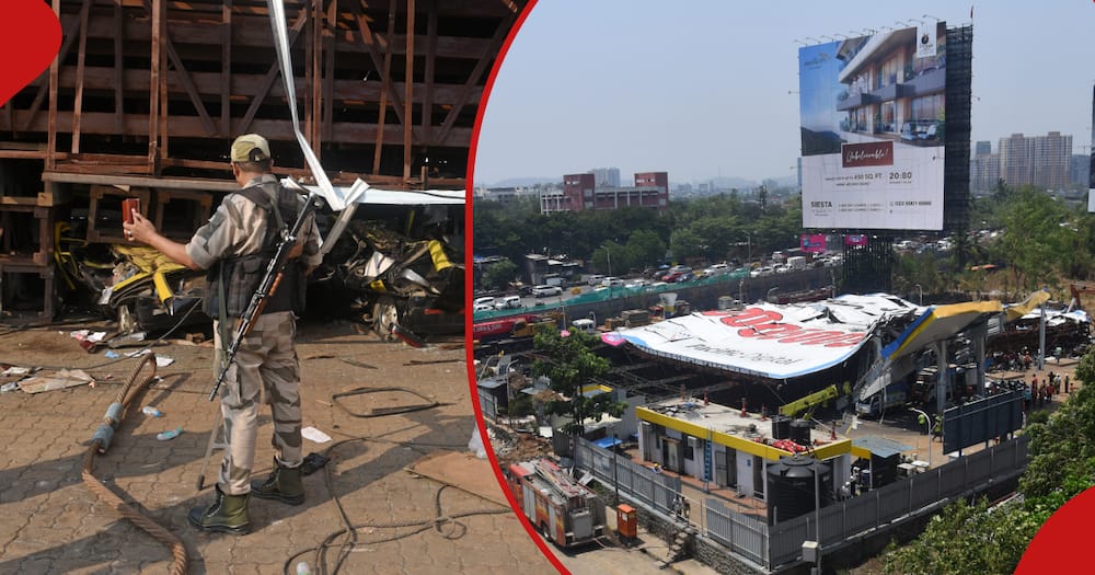14 people killed, over 70 injured as billboard collapses