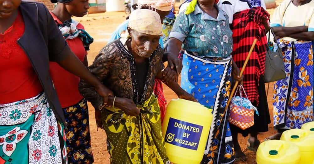 Kitui residents get a KSh 3 million clean water point. Photo: Mozzart Bet.