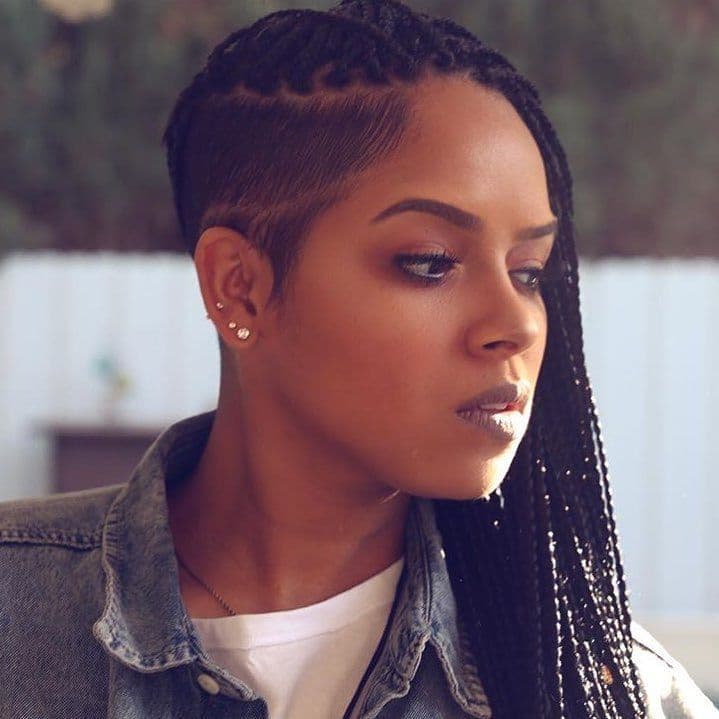 20 cornrows with shaved sides hairstyles that are stylish Tuko.co.ke