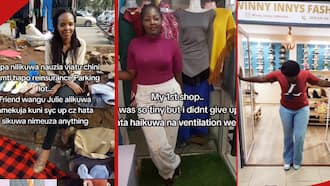 Kenyan Woman Rises from Hawker to Owning High-End Shop, Shares Video