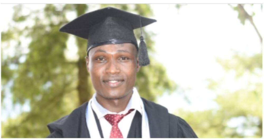 Kisumu graduate appeals for help in getting a job.