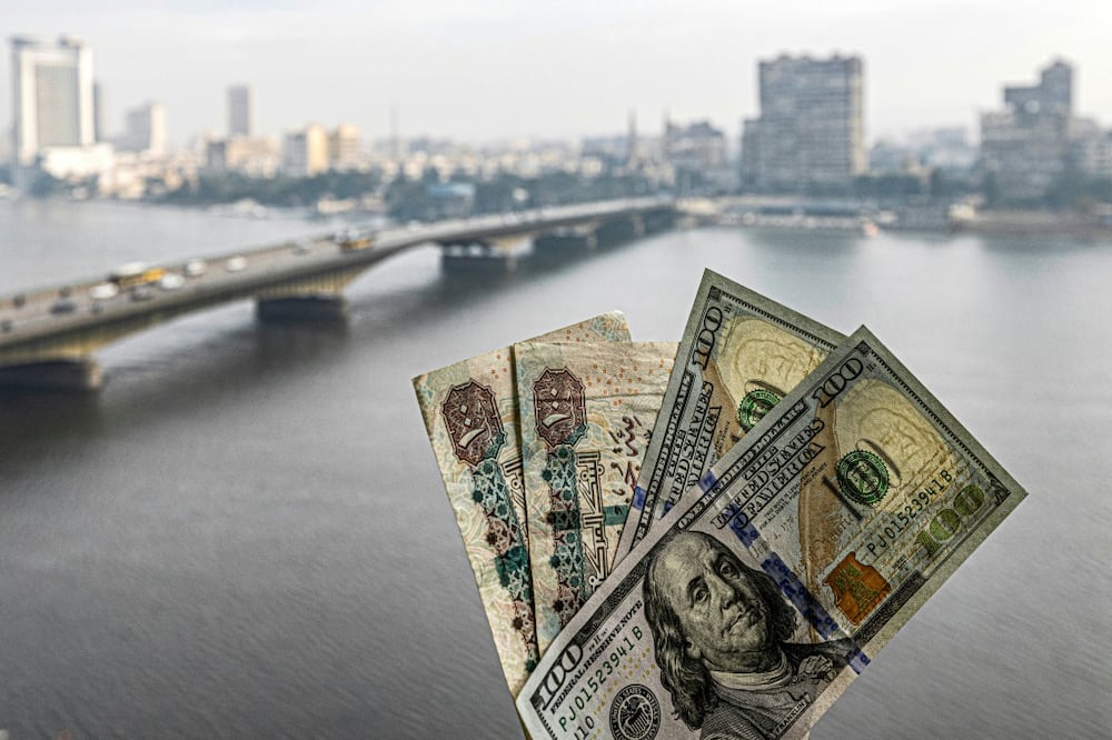 The Egyptian pound lost half of its value against the US dollar since March 2022