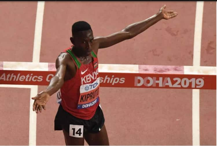 Doha2019: Ruto, Raila lead Kenyans in celebrating Conseslus Kipruto for winning another gold