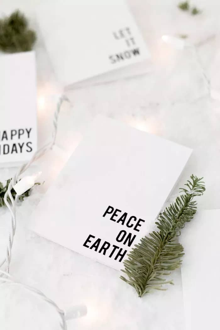 20 best printable Christmas cards 2018