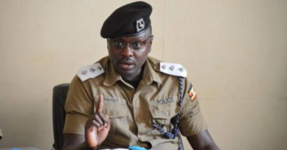 Uganda Police Deputy Spokesperson Luke Owoyesigyire.